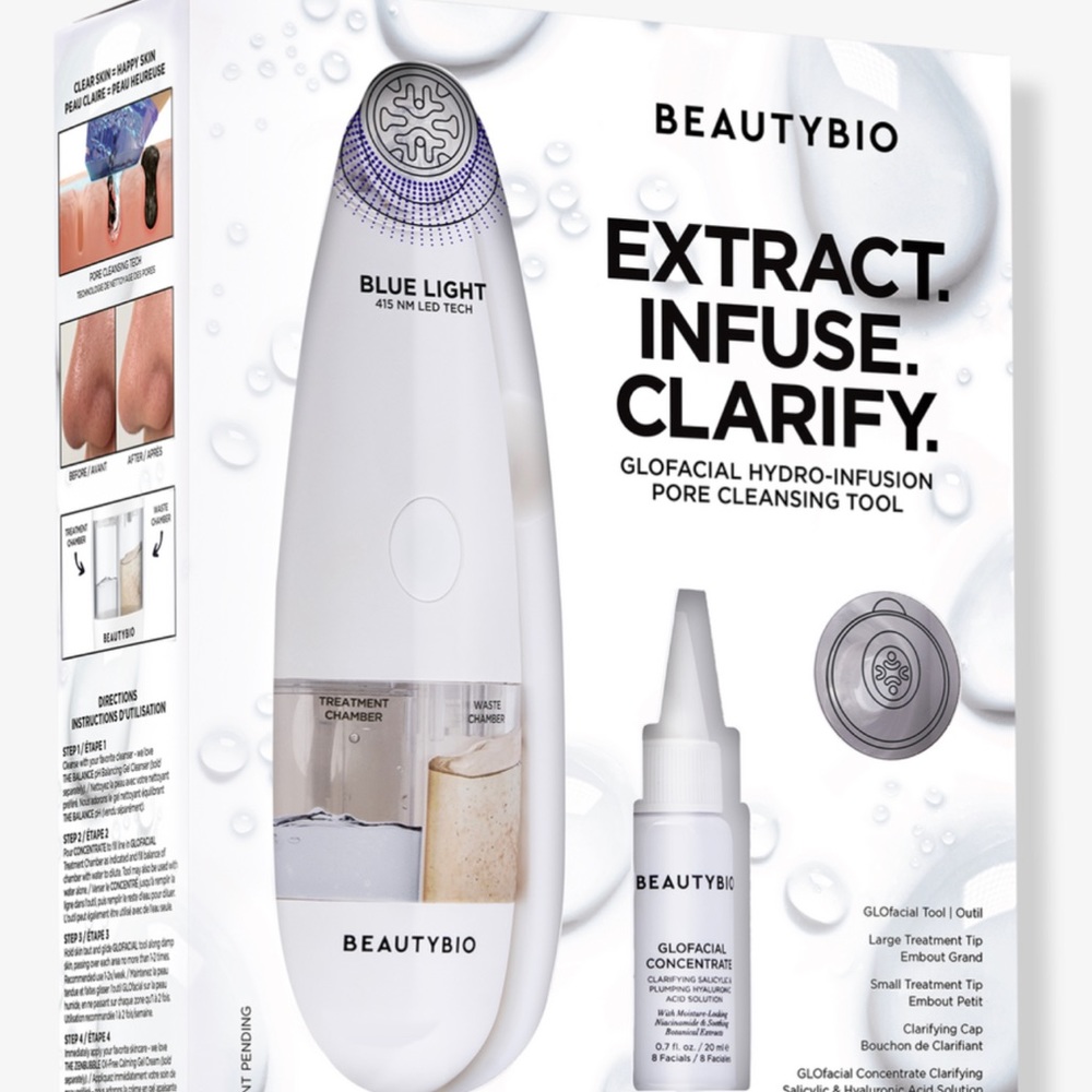 BeautyBio GLOfacial Hydro-Infusion Deep Pore Cleansing/BRAND NEW